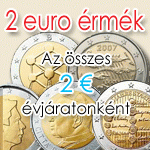 2 euro érmék menüpontban