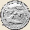 USA 25 cent (37) '' EFFIGY MOUNDS '' Nemzeti Parkok '' 2017 UNC 