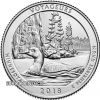 USA 25 cent (43) '' VOYAGEURS'' Nemzeti Parkok '' 2018 UNC !
