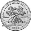 USA 25 cent (53) '' SALT RIVER BAY '' Nemzeti Parkok '' 2020 UNC 