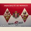 Monaco hivatalos euro sor 2025 BU!