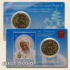 Vatikán érmekártya 50 cent + bélyeg No.5. 2014 BU!