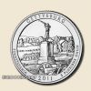 USA 25 cent (06) GETTYSBURG '' Nemzeti Parkok '' 2011 UNC !